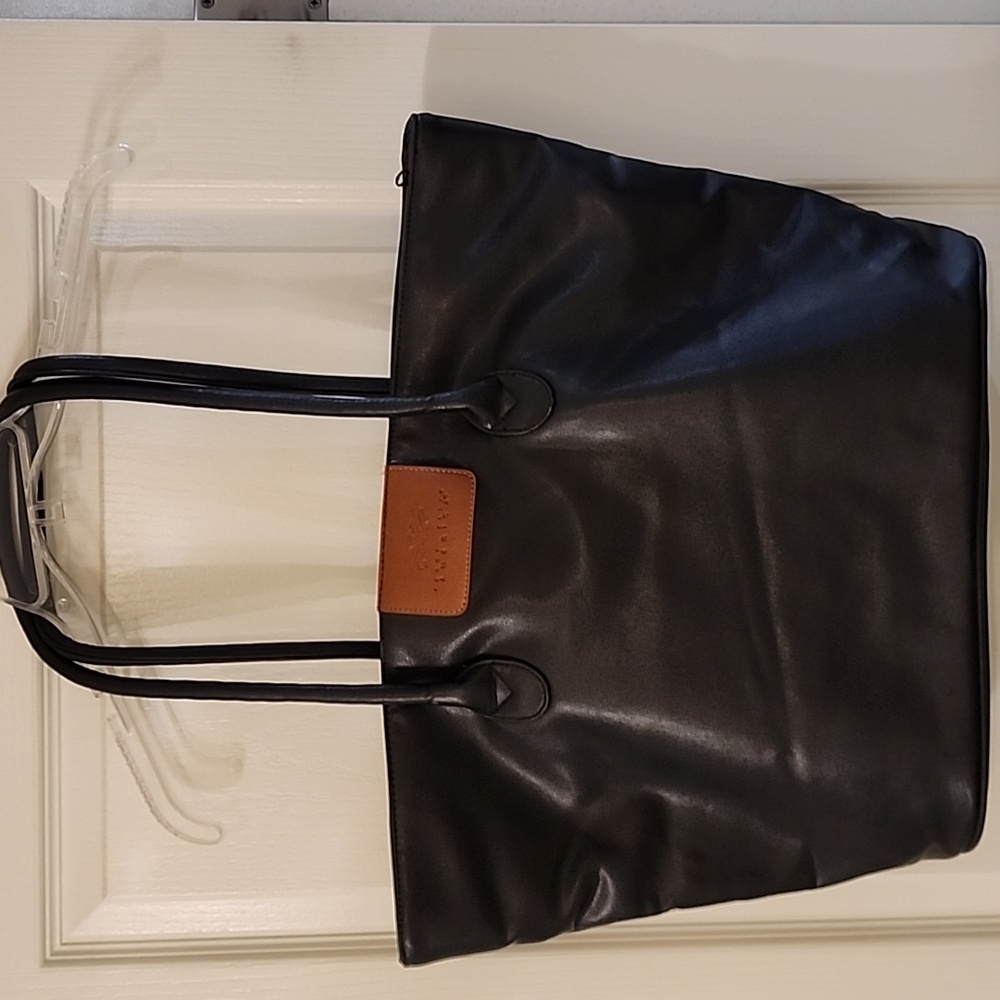 Vintage Perry Ellis America Tote in Black
